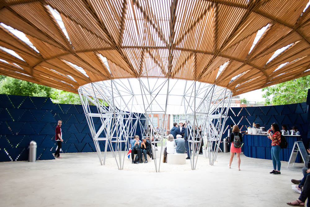 Inside the Serpentine Pavilion 2017