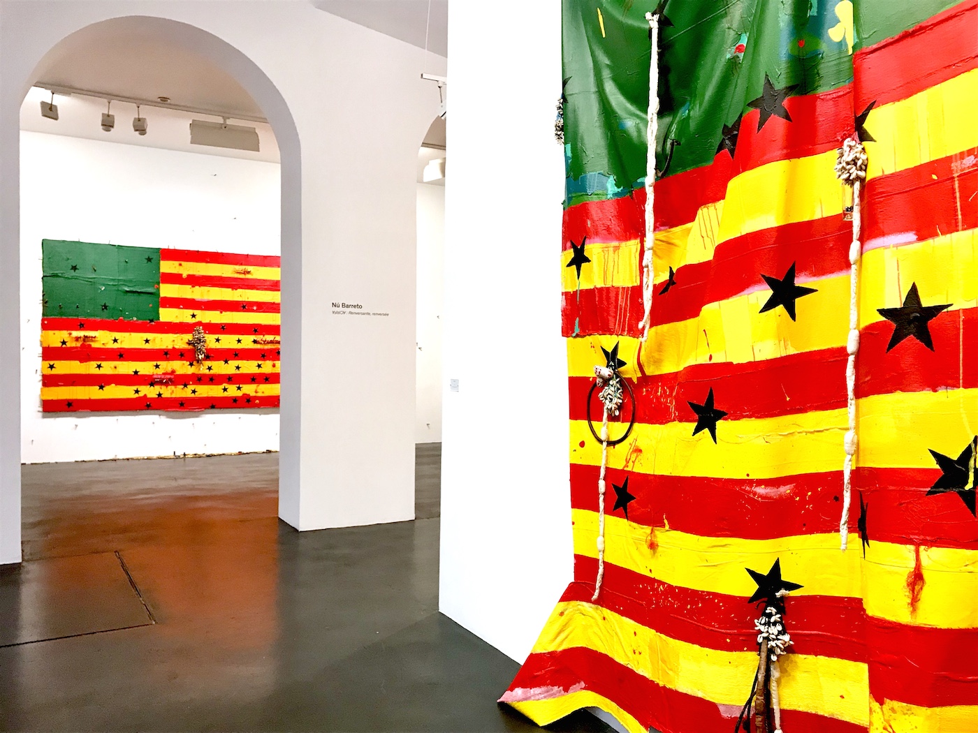 Nú Barreto, Africa-renversante, renversee at Galerie Nathalie Obadia, Paris 