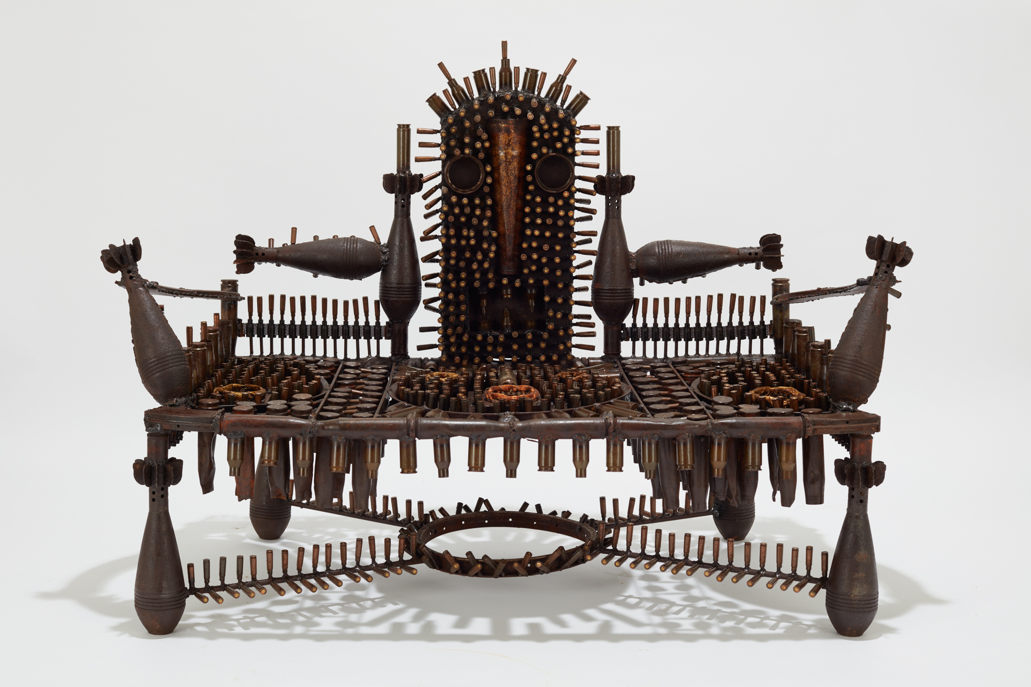 Goncalo Mabunda, Untitled (throne), 2019, Courtesy of Jack Bell Gallery